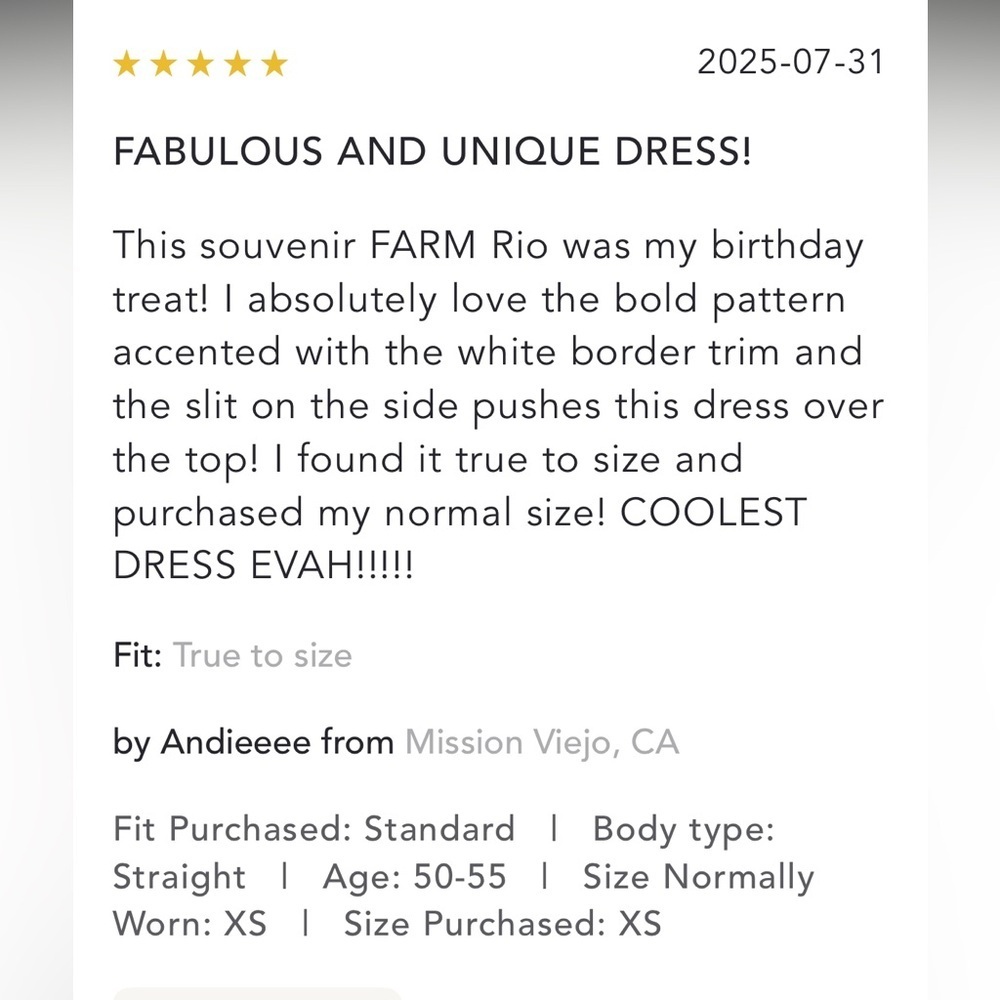🎉RARE🎉 Farm Rio NWT Anthropologie Linen Scallop-Trim Slim Midi Dress size S. - Picture 15 of 16
